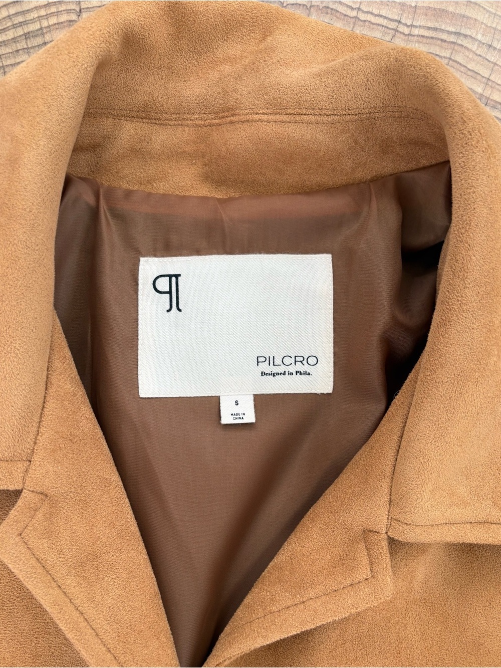 Pilcro by Anthropologie Tan Faux Suede Fringe Jacket - Picture 2 of 6